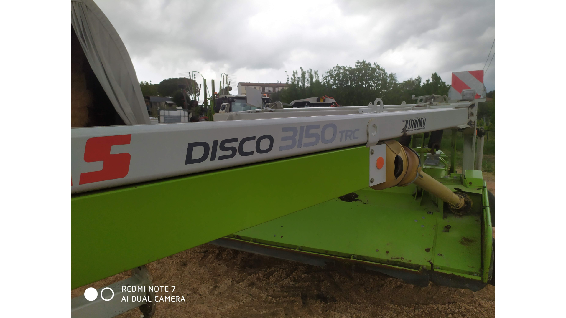 Falciacondizionatrice Claas Disco 3150 TRC usata