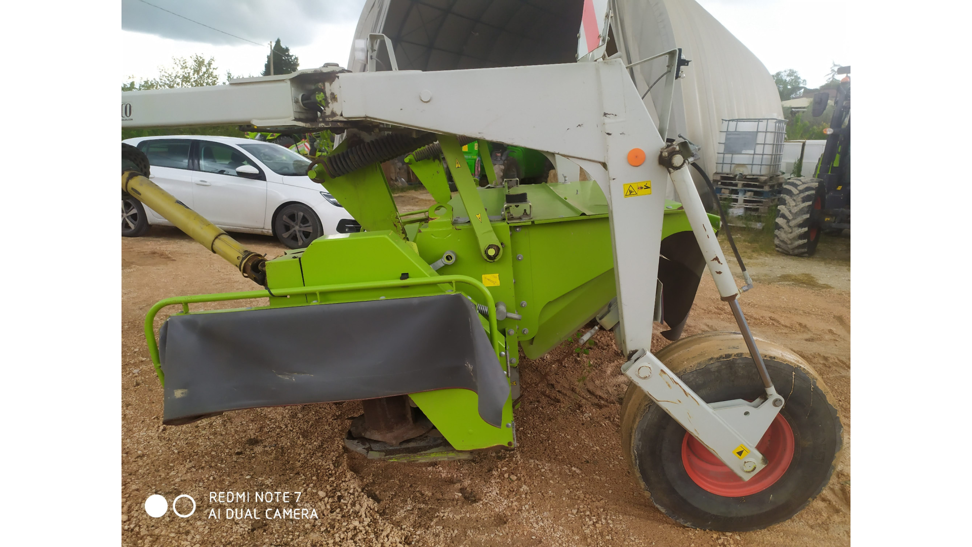 Falciacondizionatrice Claas Disco 3150 TRC usata