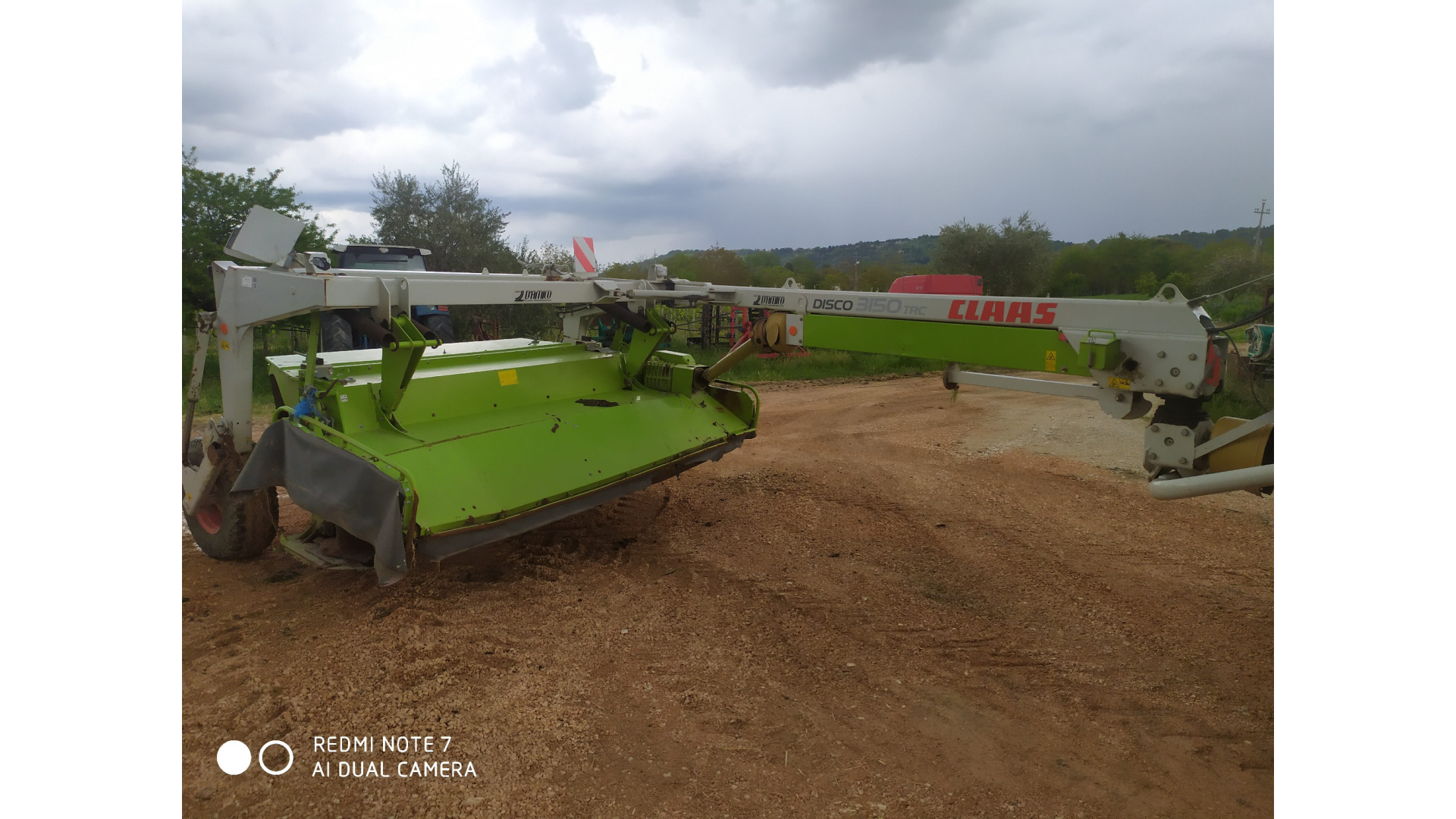 Falciacondizionatrice Claas Disco 3150 TRC usata