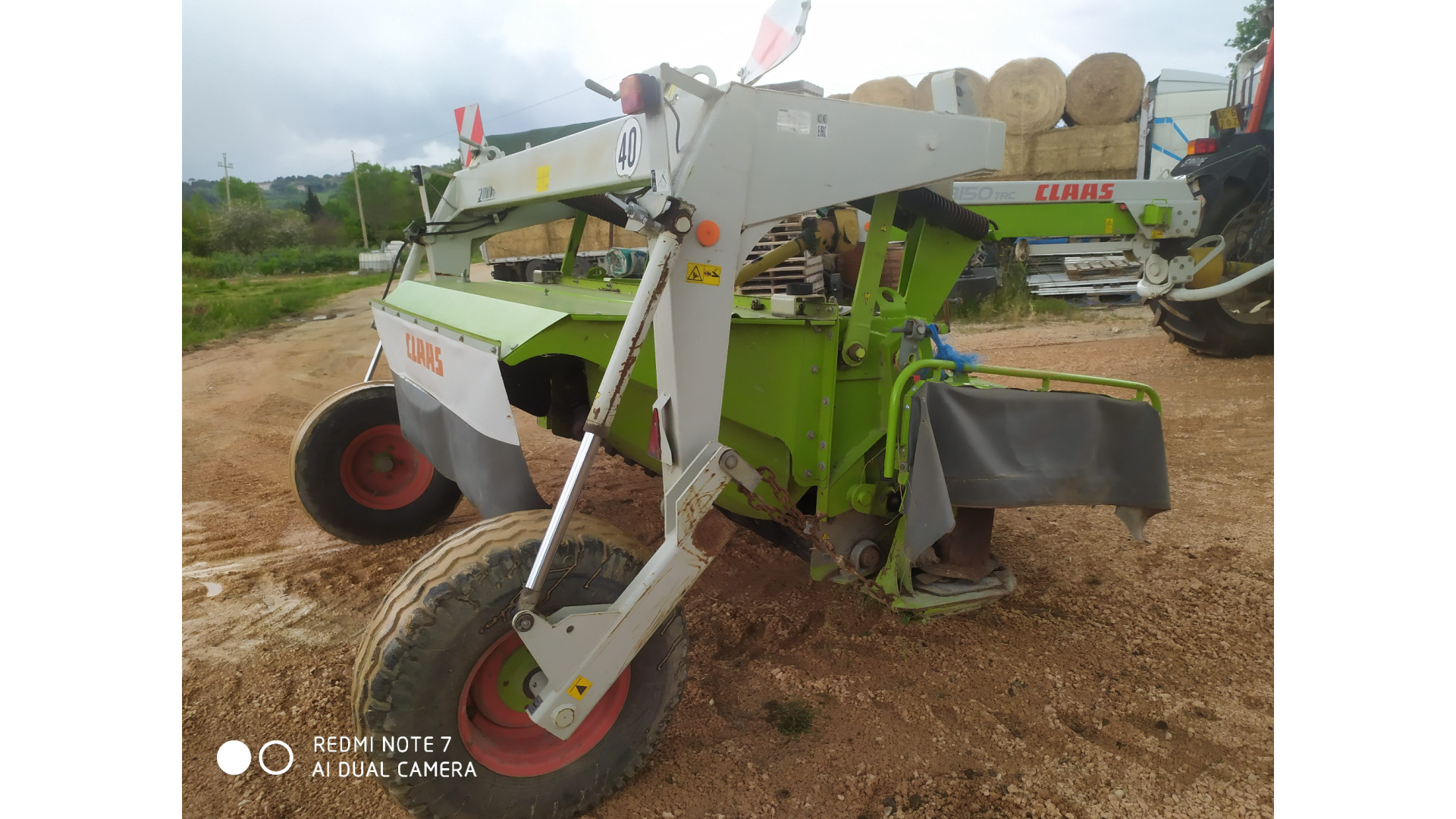 Falciacondizionatrice Claas Disco 3150 TRC usata