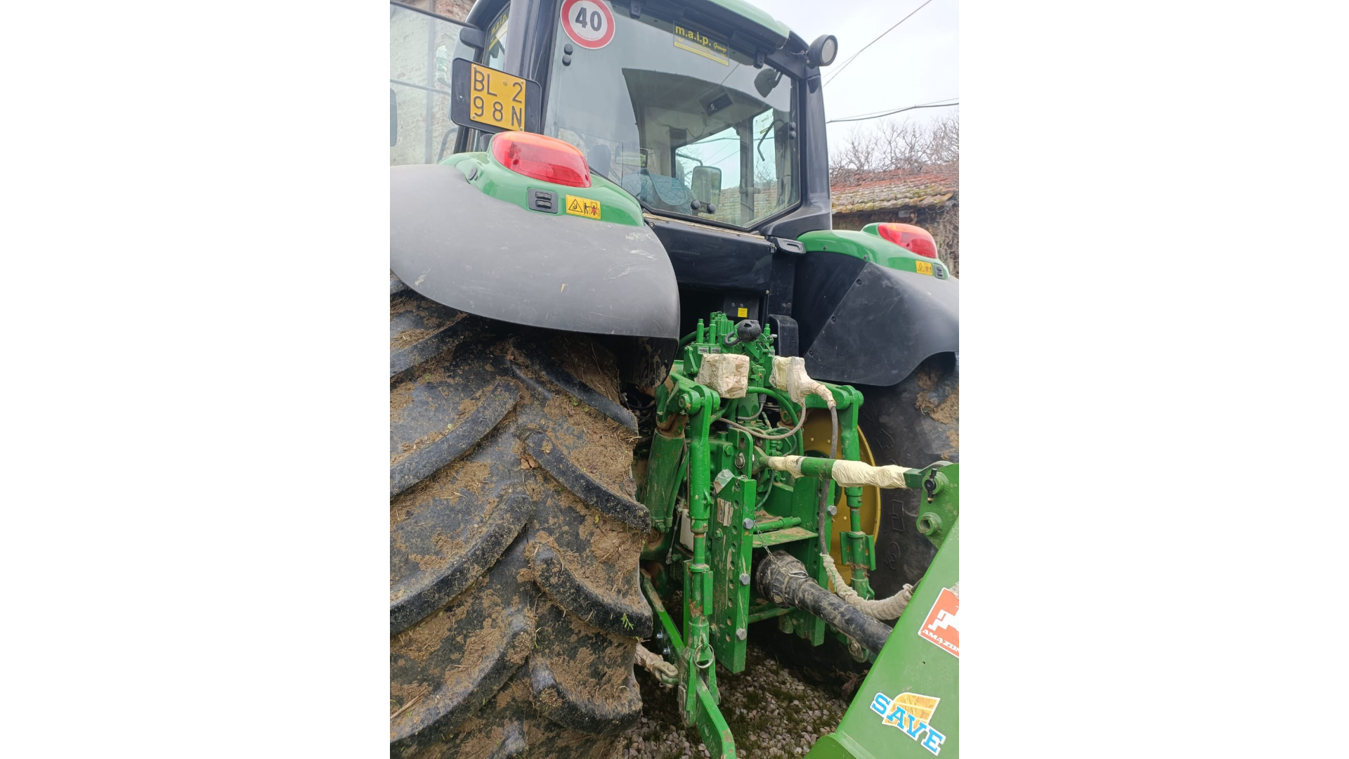 Trattore John Deere 6150M usato