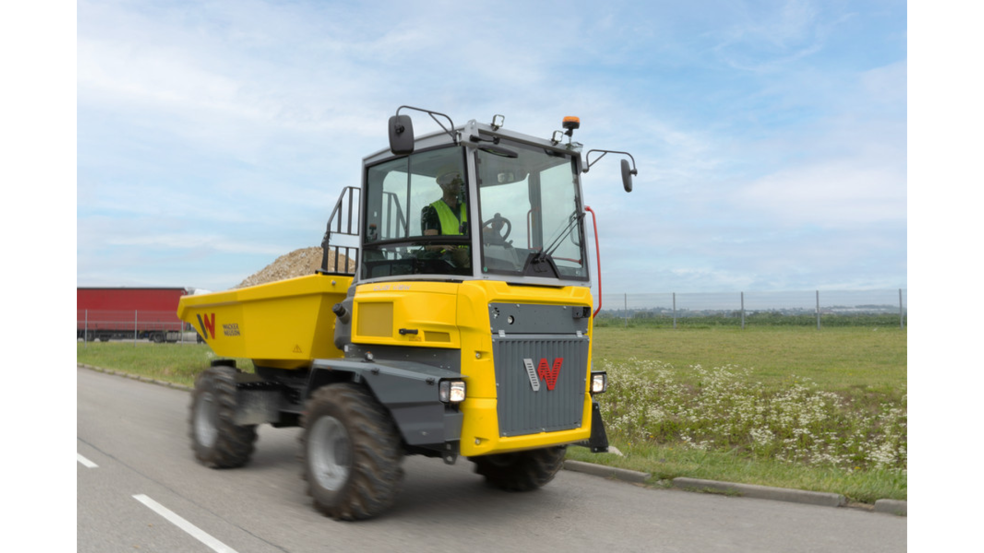 Dumper gommato DV90