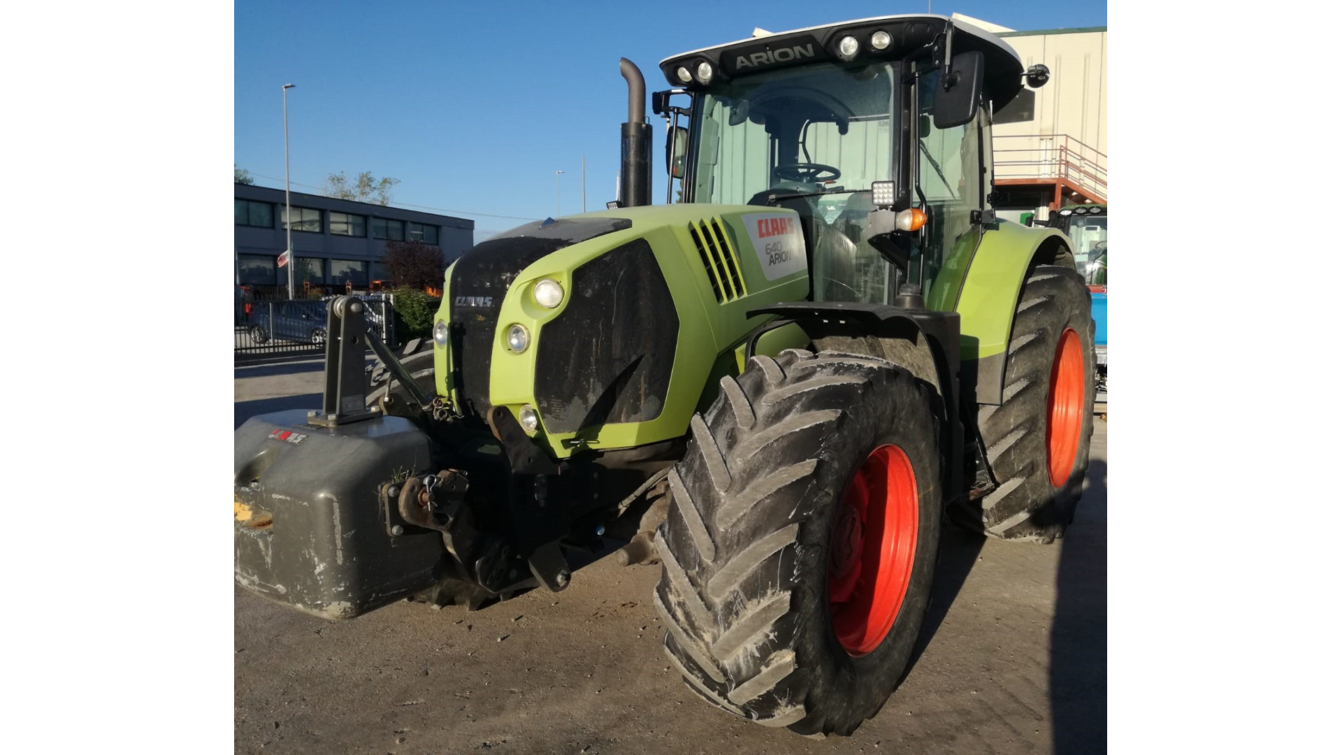 Trattore Claas Arion 640 CIS usato