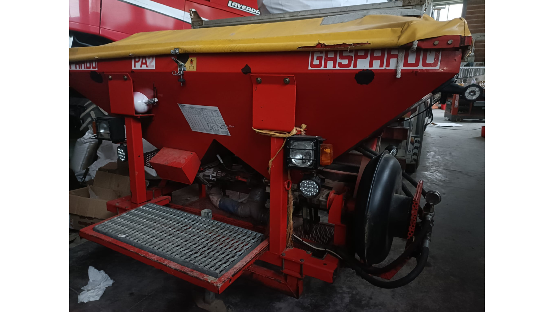 Seminatrice combinata usata Gaspardo Centauro 500 + Kuhn HRB503