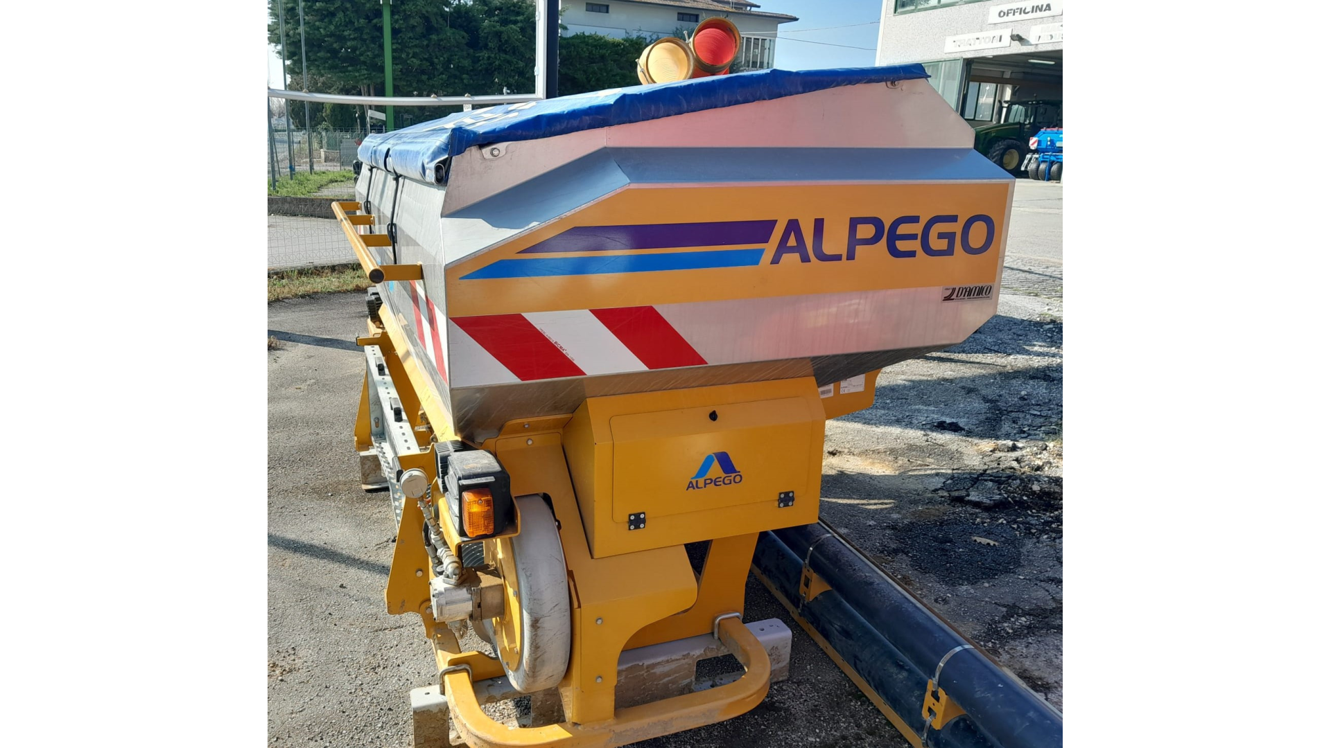 Seminatrice combinata usata Alpego ASMAX 600 con DK TOP