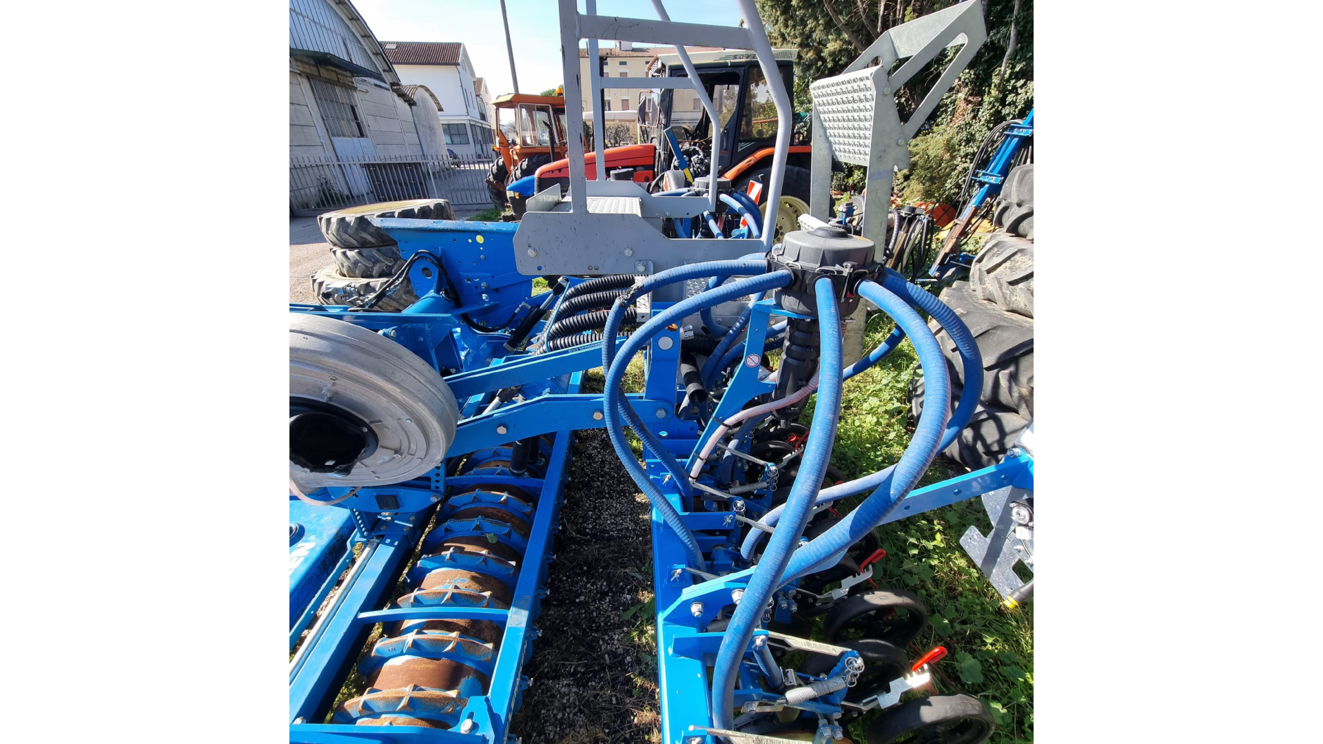 Seminatrice combinata usata Lemken Solitair 9 + Zirkon 12