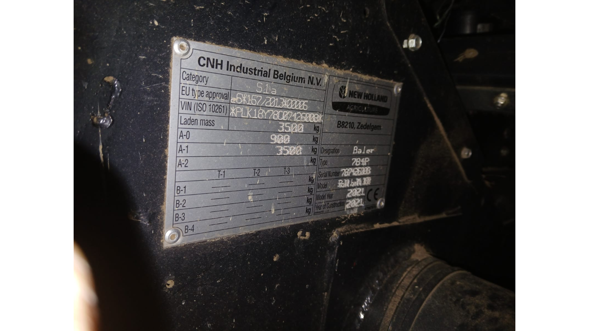 Rotopressa New Holland Roll Belt 180 usata