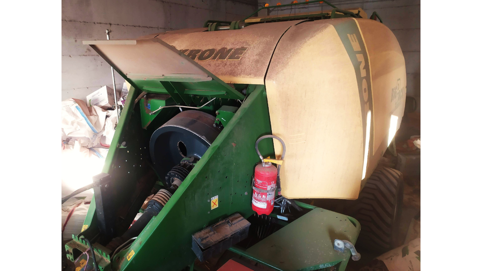 Pressa quadra Krone BP 1290 usata