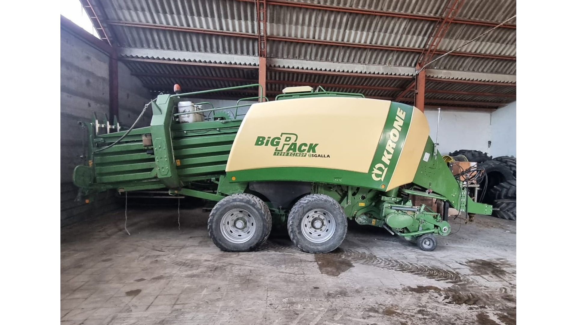 Pressa quadra Krone BP 1290 usata