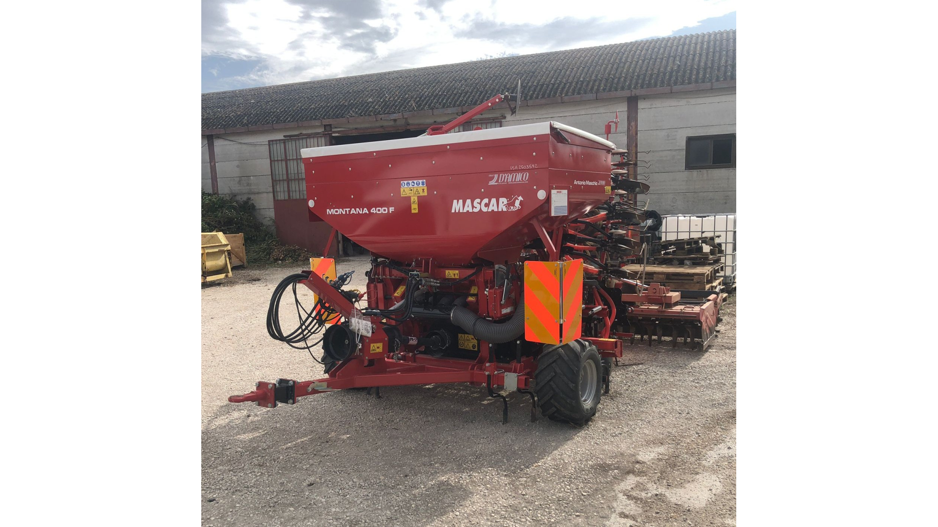 Seminatrice Mascar Montana 400F usata