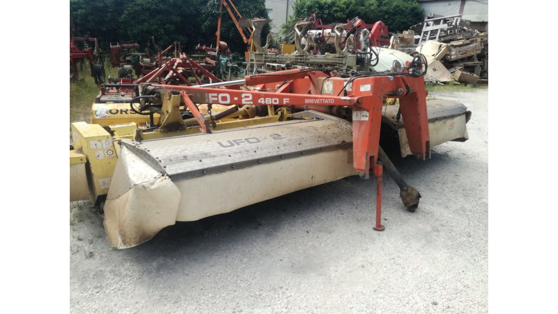 Falciacondizionatrice ROC Ufo 2-480 usata