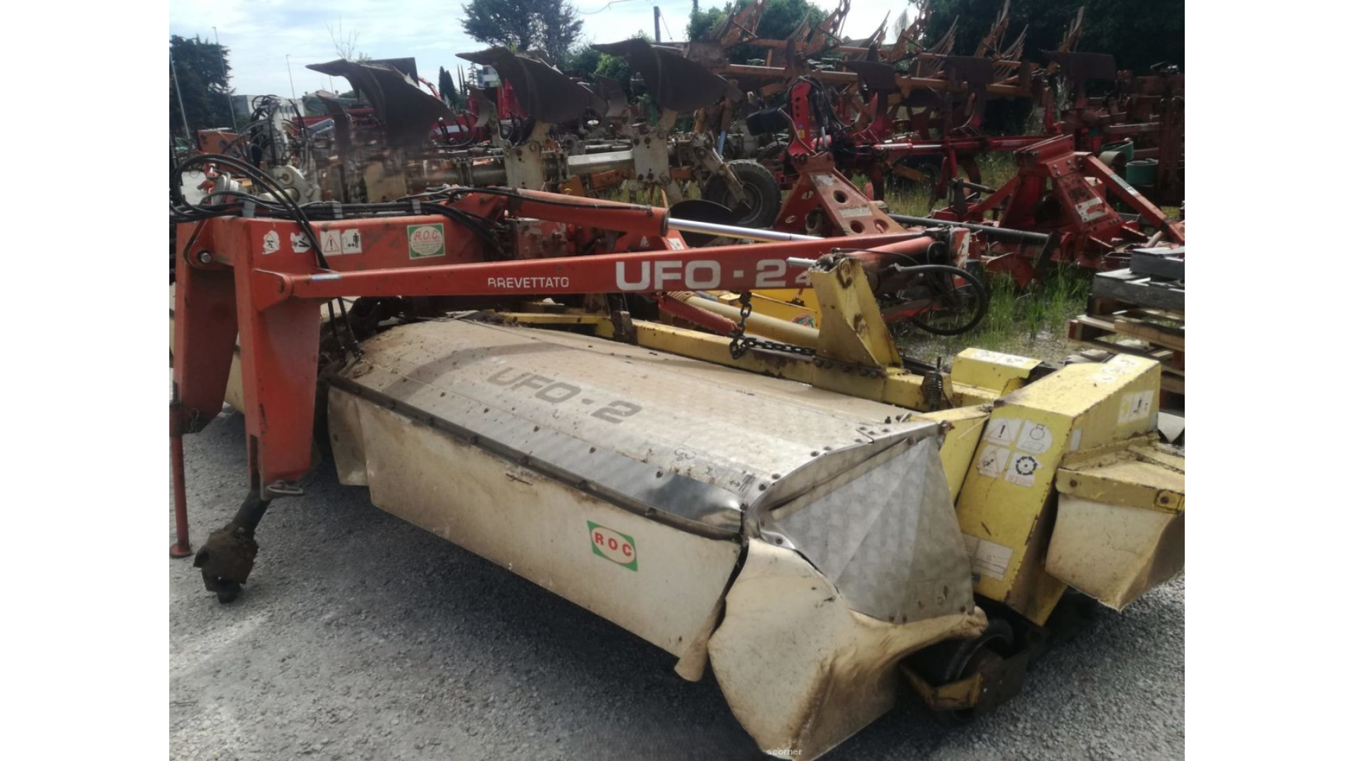 Falciacondizionatrice ROC Ufo 2-480 usata