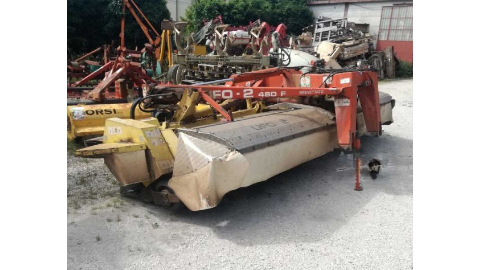 Falciacondizionatrice ROC Ufo 2-480 usata