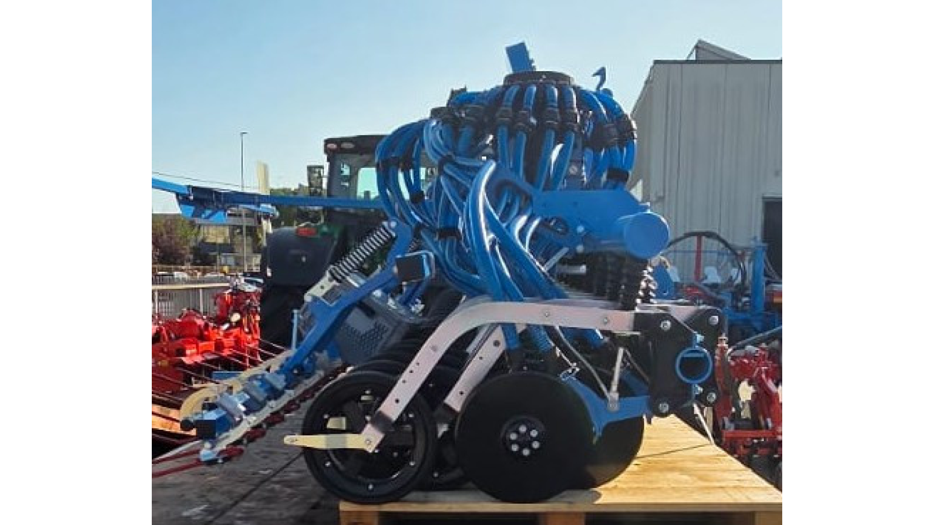 Seminatrice combinata Lemken Optidisc 25/600K + Zirkon 12/600K + Solitair FR