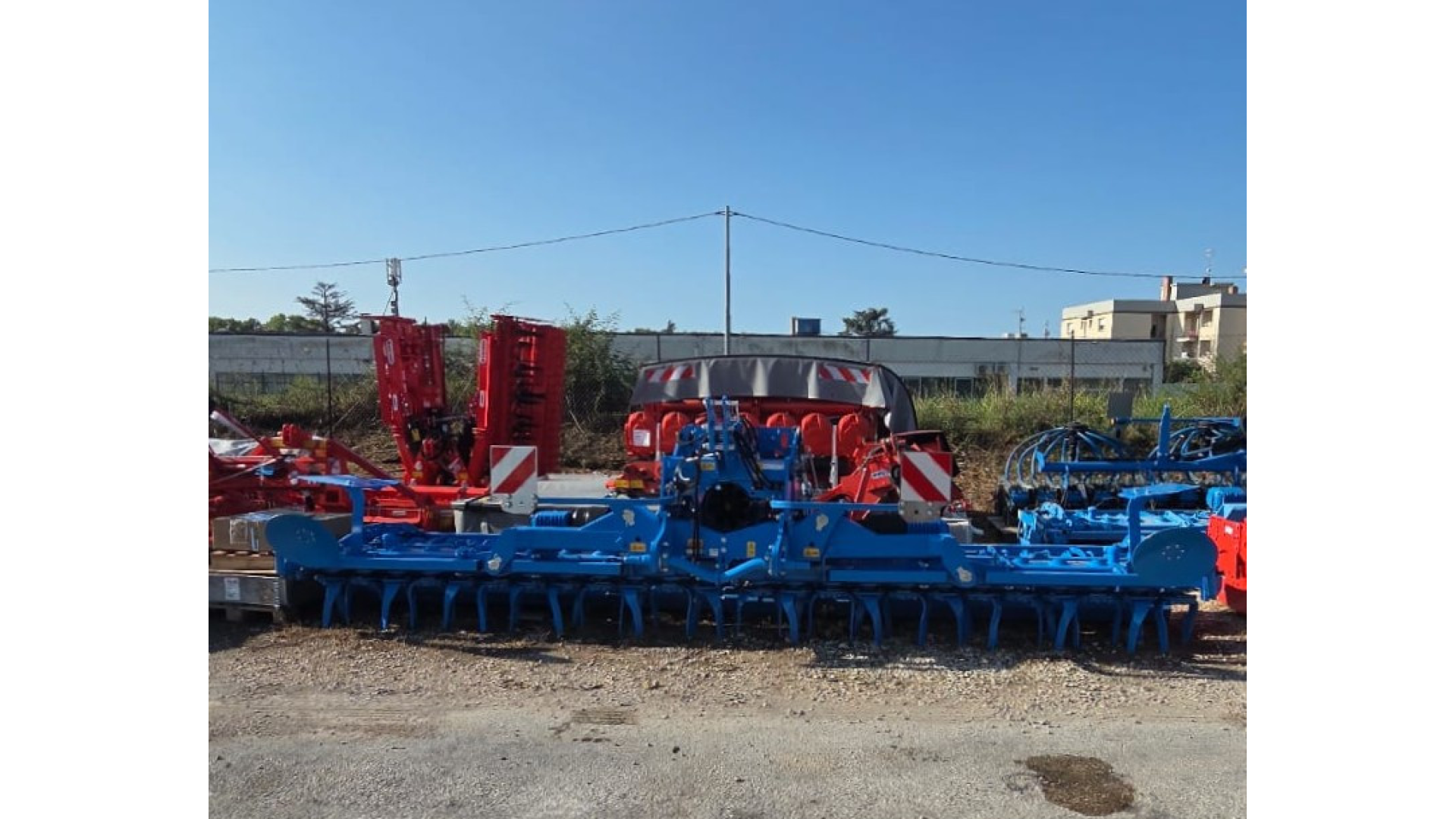 Seminatrice combinata Lemken Optidisc 25/600K + Zirkon 12/600K + Solitair FR