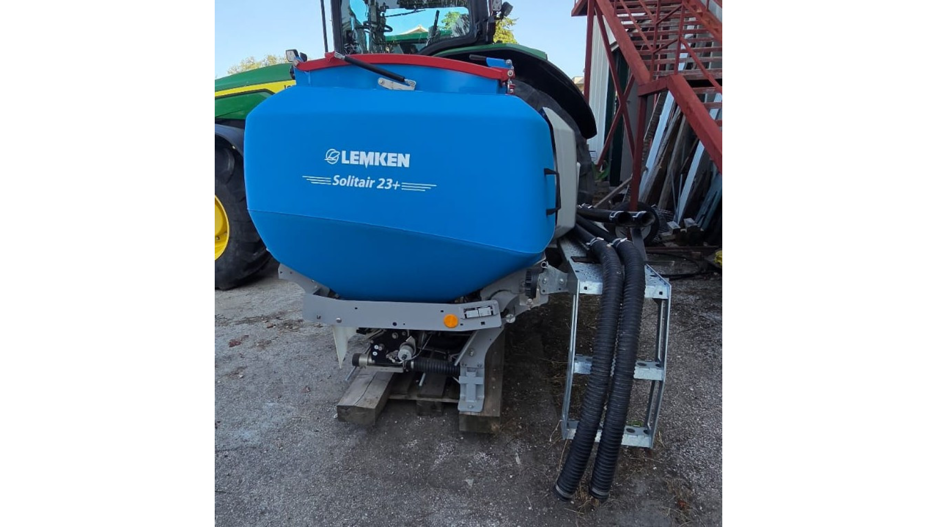 Seminatrice combinata Lemken Optidisc 25 + Zirkon 12/600K + Solitair 23