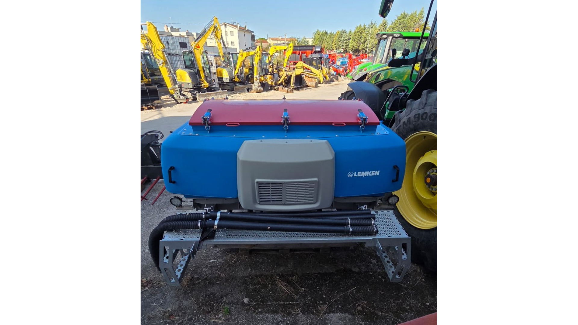 Seminatrice combinata Lemken Optidisc 25 + Zirkon 12/600K + Solitair 23