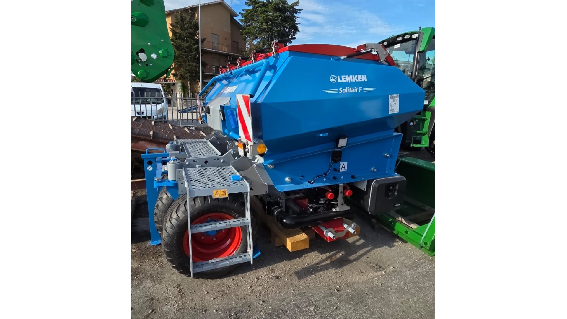 Seminatrice combinata Lemken Optidisc 25/600K + Zirkon 12/600K + Solitair FR