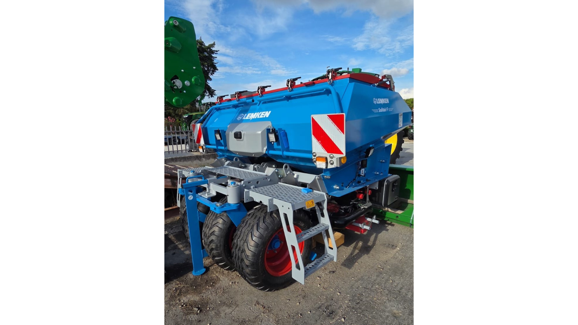 Seminatrice combinata Lemken Optidisc 25/600K + Zirkon 12/600K + Solitair FR