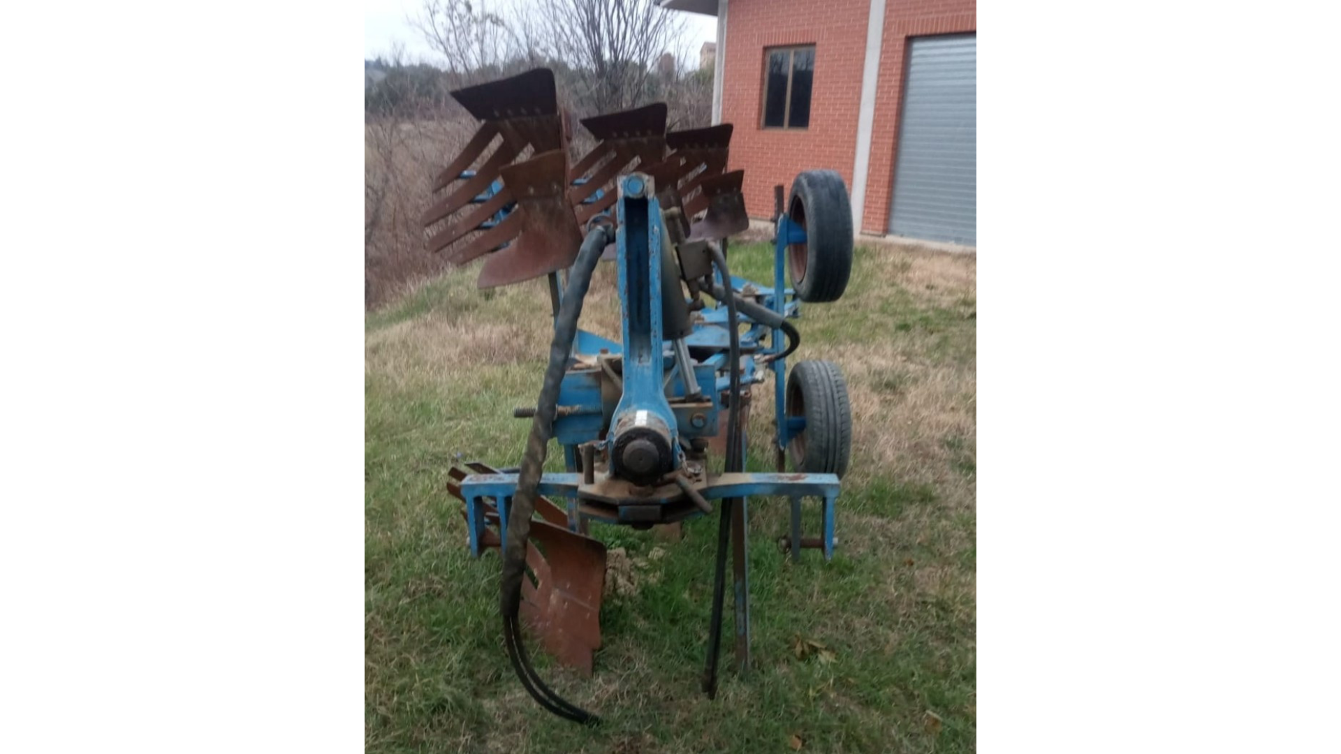 Aratro Entro-solco Polesini E3 Trivomere Usato