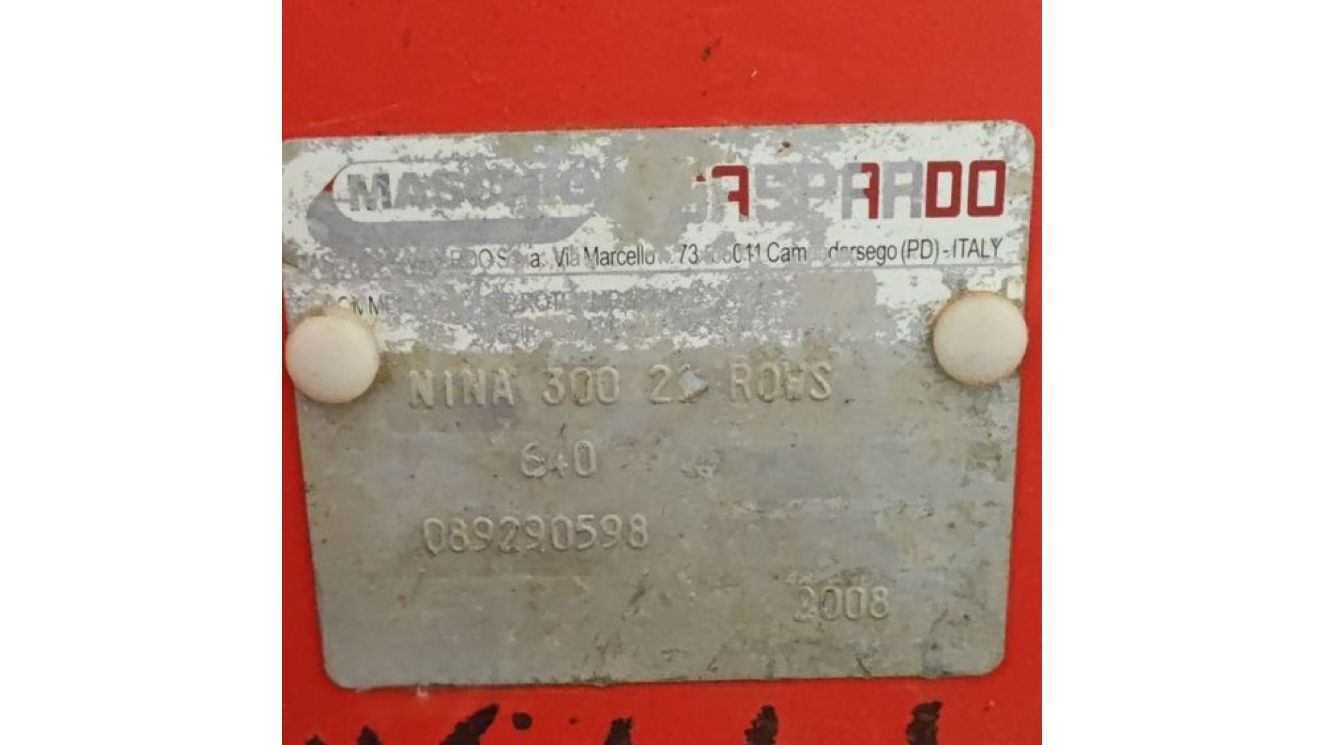 Seminatrice GASPARDO Nina 300 Usata - Disco/Stivaletto