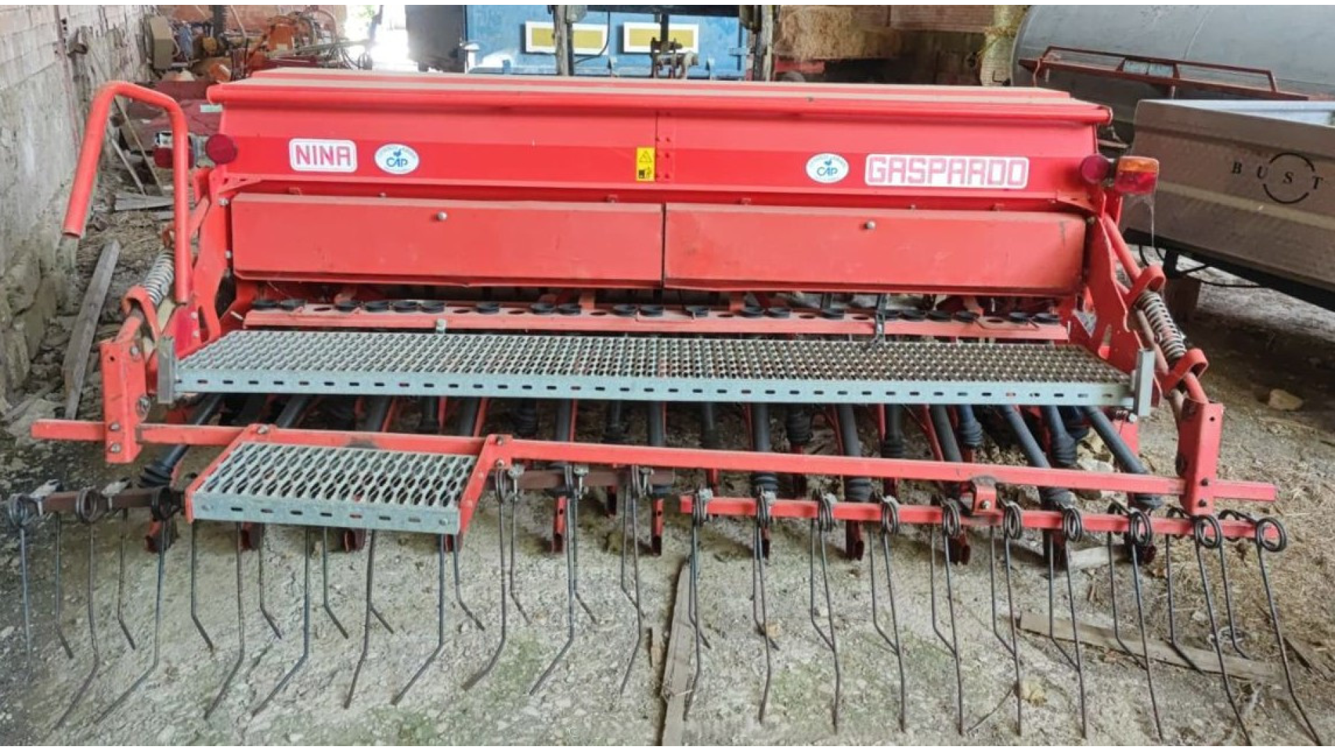 Seminatrice GASPARDO Nina 300 Usata - Disco/Stivaletto