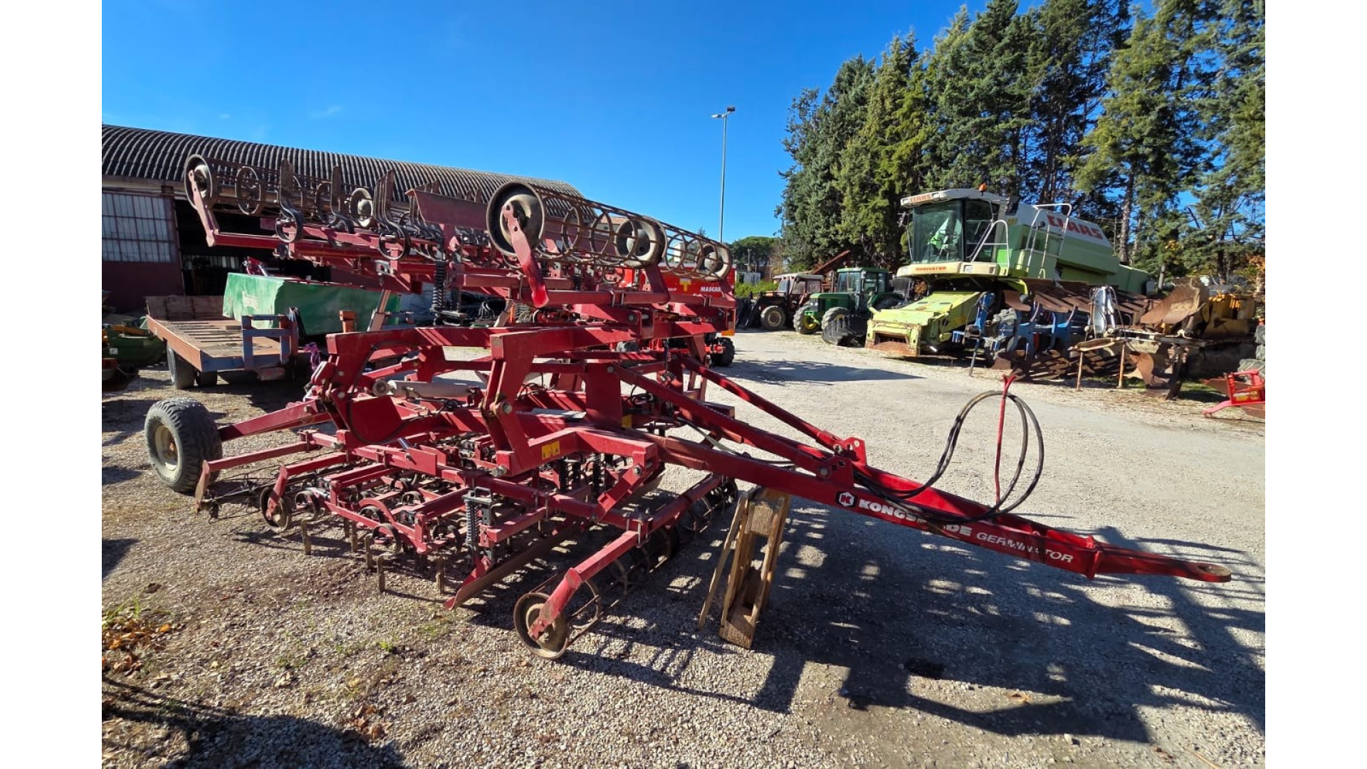 Vibrocultore Kongskilde Germinator SP 5000 usato