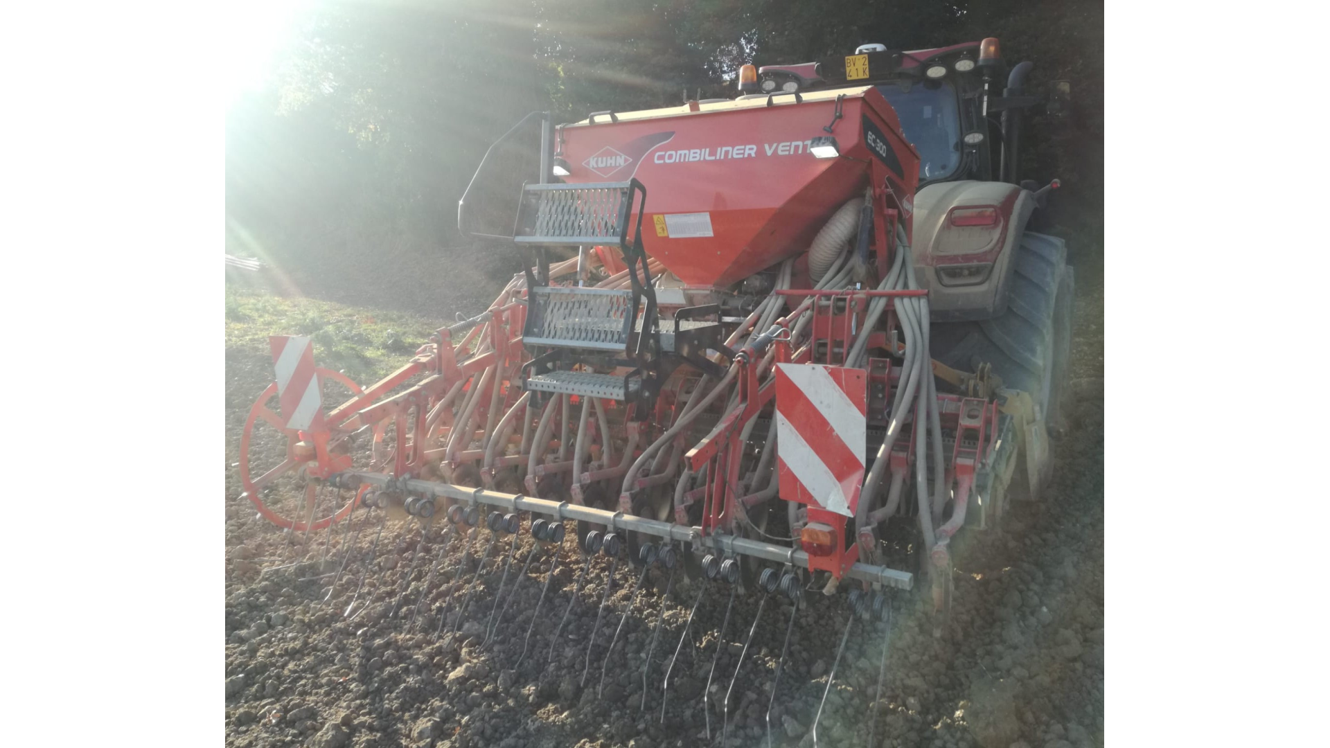 Seminatrice combinata usata Kuhn Venta EC 300 + Alpego RK 300