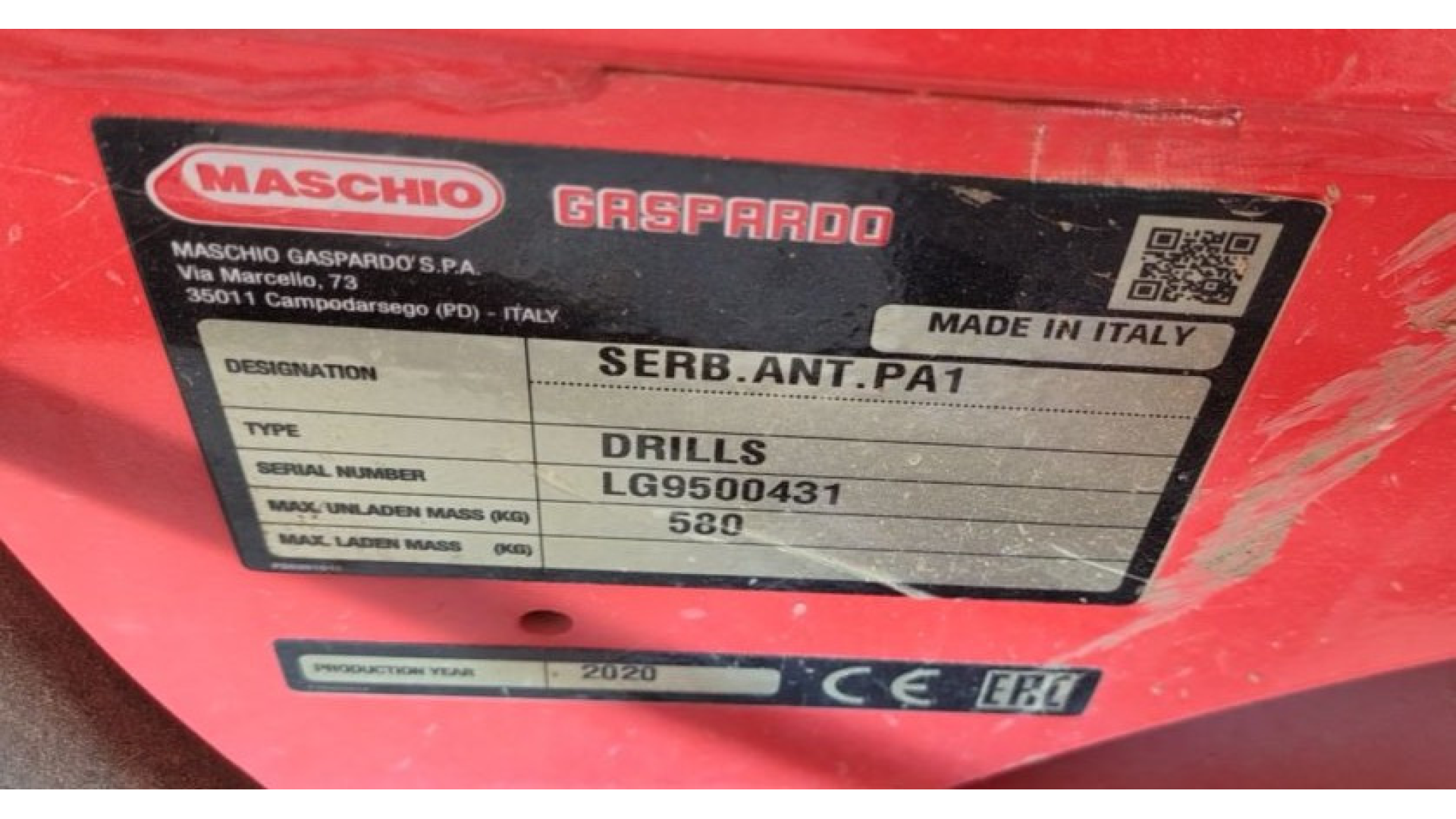 Usato: Seminatrice MASCHIO GASPARDO PA 300 + DM 300