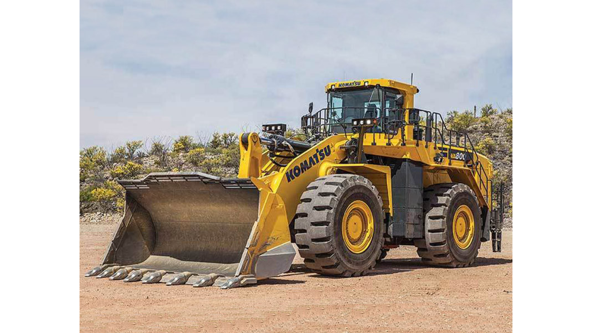 Pala Gommata KOMATSU WA800-8