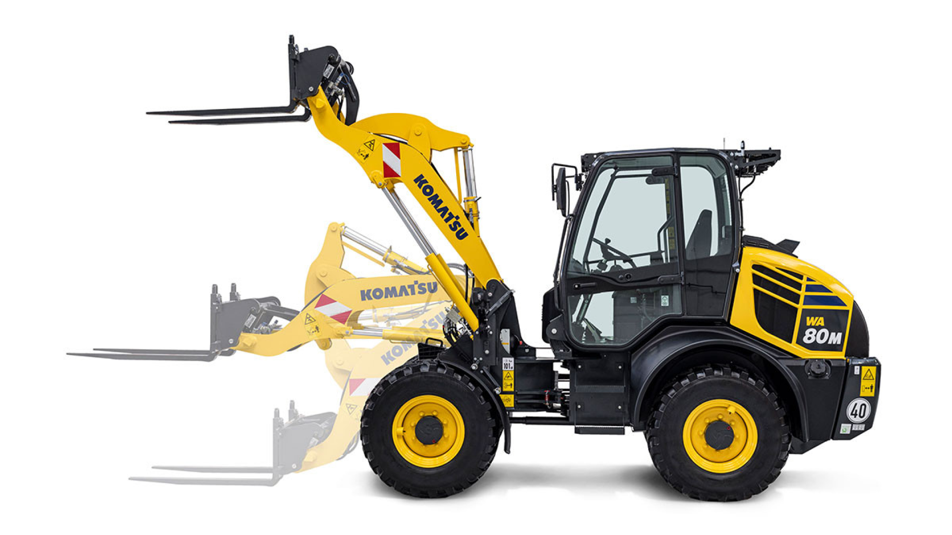Pala Gommata KOMATSU WA80M-8