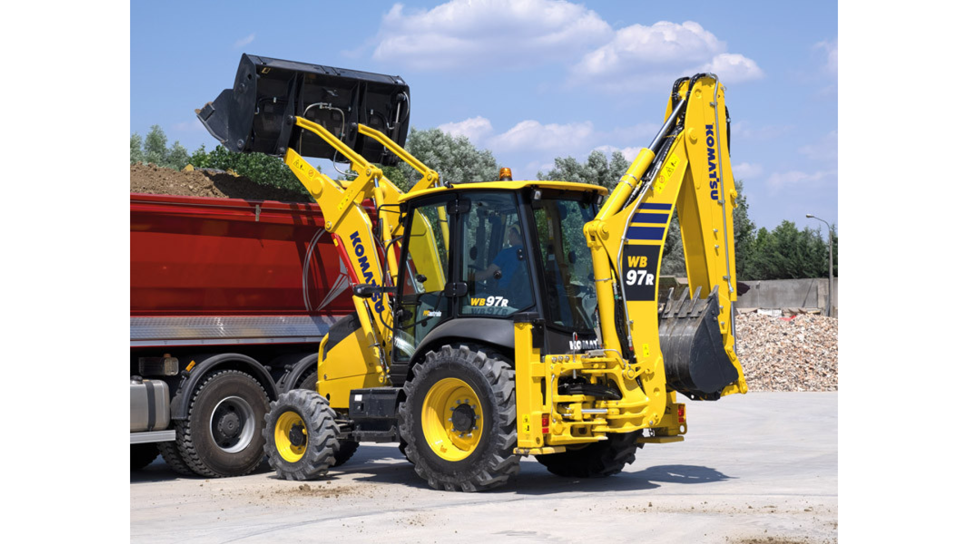 Terna KOMATSU WB97R-8