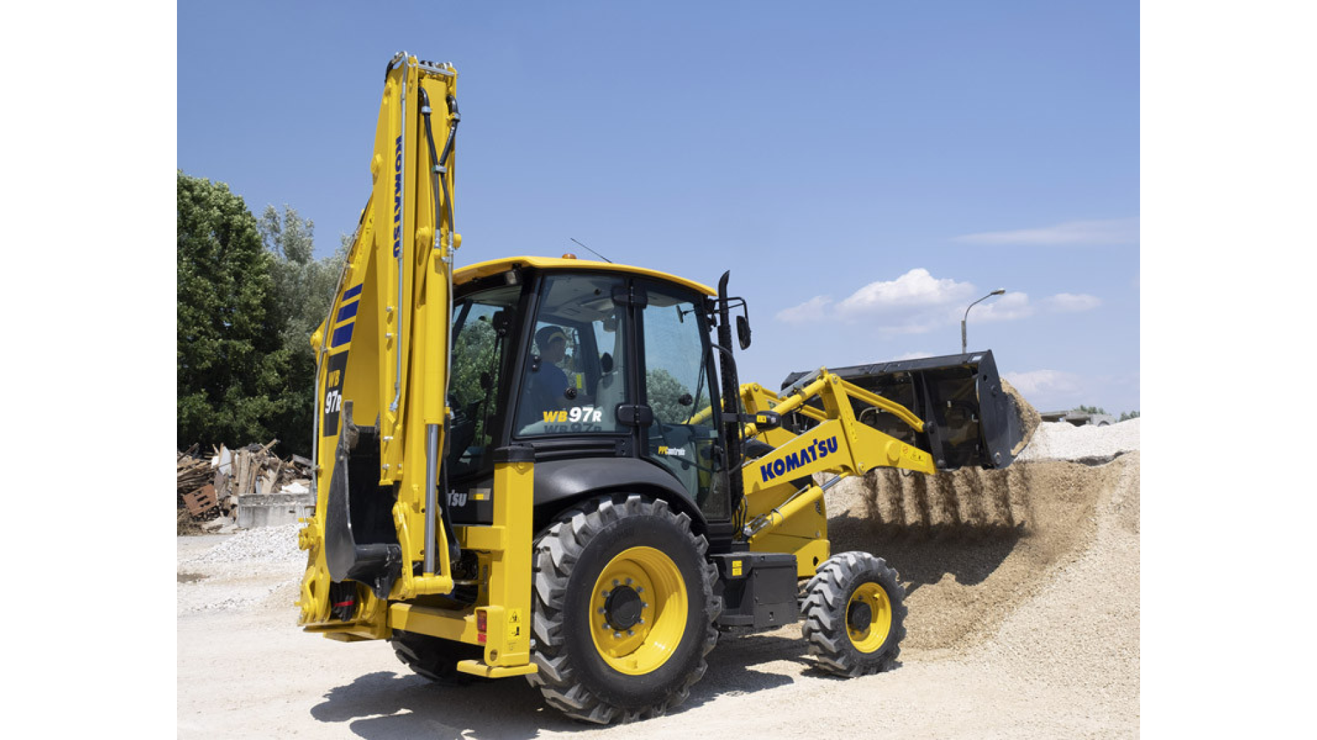 Terna KOMATSU WB97R-8