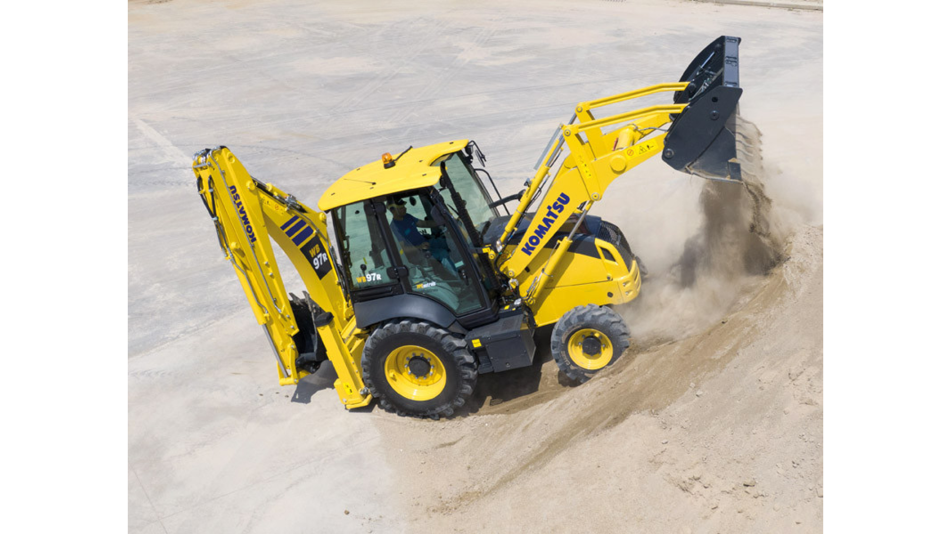 Terna KOMATSU WB97R-8
