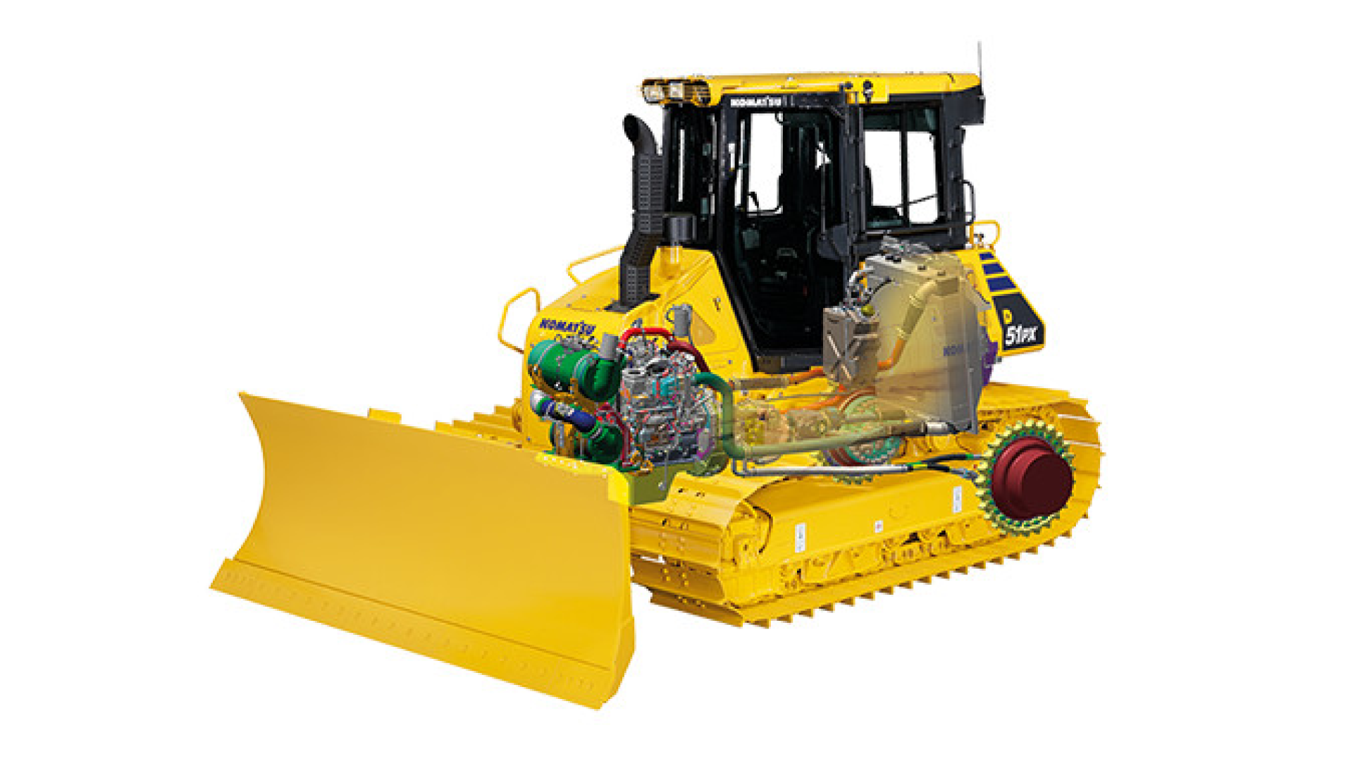 Dozer KOMATSU D51EX-24 e D51PX-24