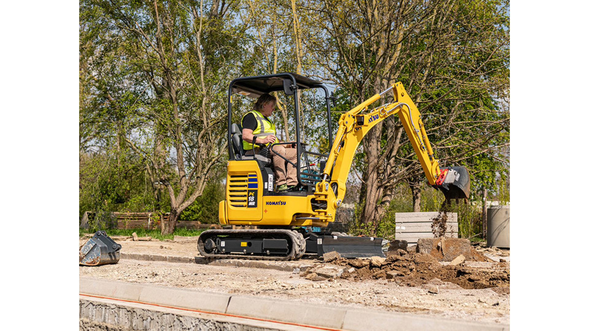 Miniescavatore KOMATSU PC18MR-5