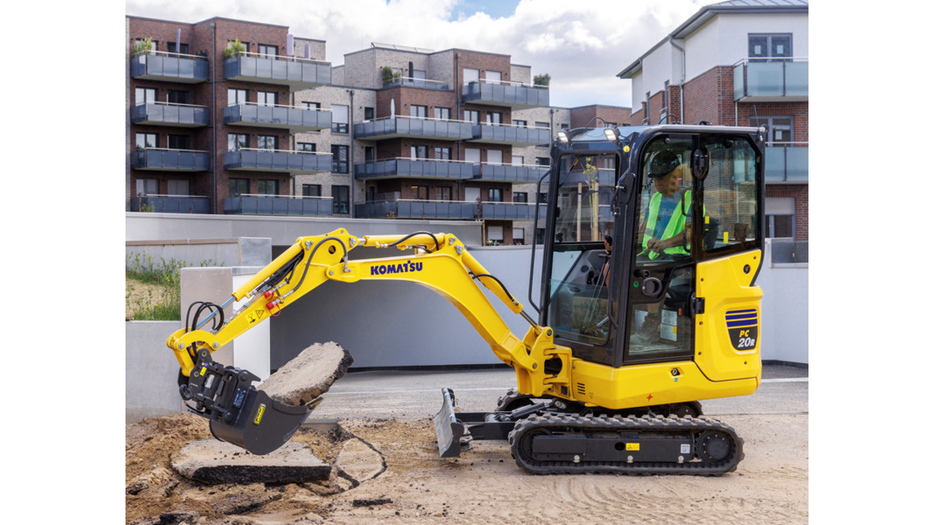 Miniescavatore KOMATSU PC20R-5