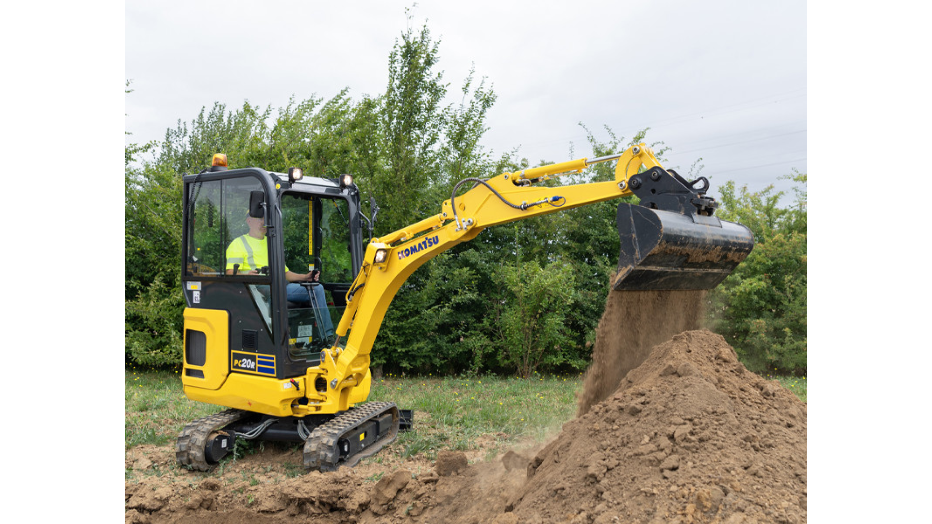 Miniescavatore KOMATSU PC20R-5