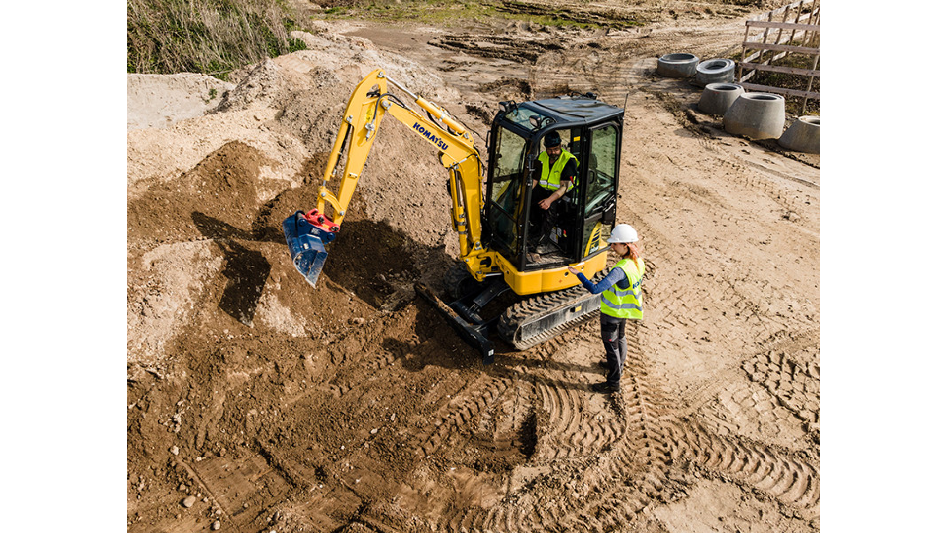 Miniescavatore KOMATSU PC26MR-5