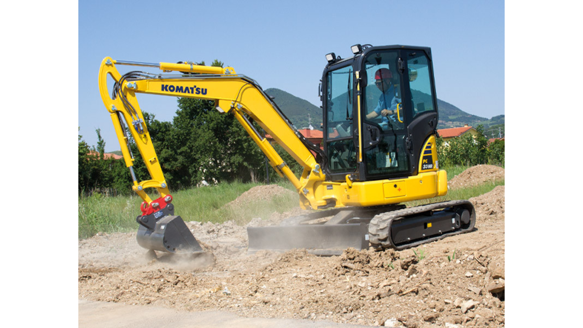 Miniescavatore KOMATSU PC33MR-5