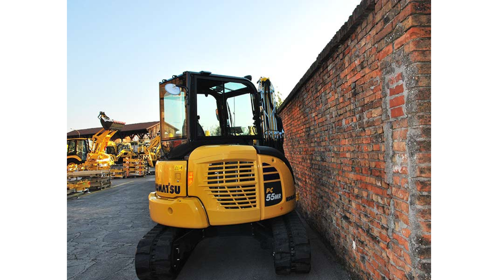 Miniescavatore KOMATSU PC55MR-5