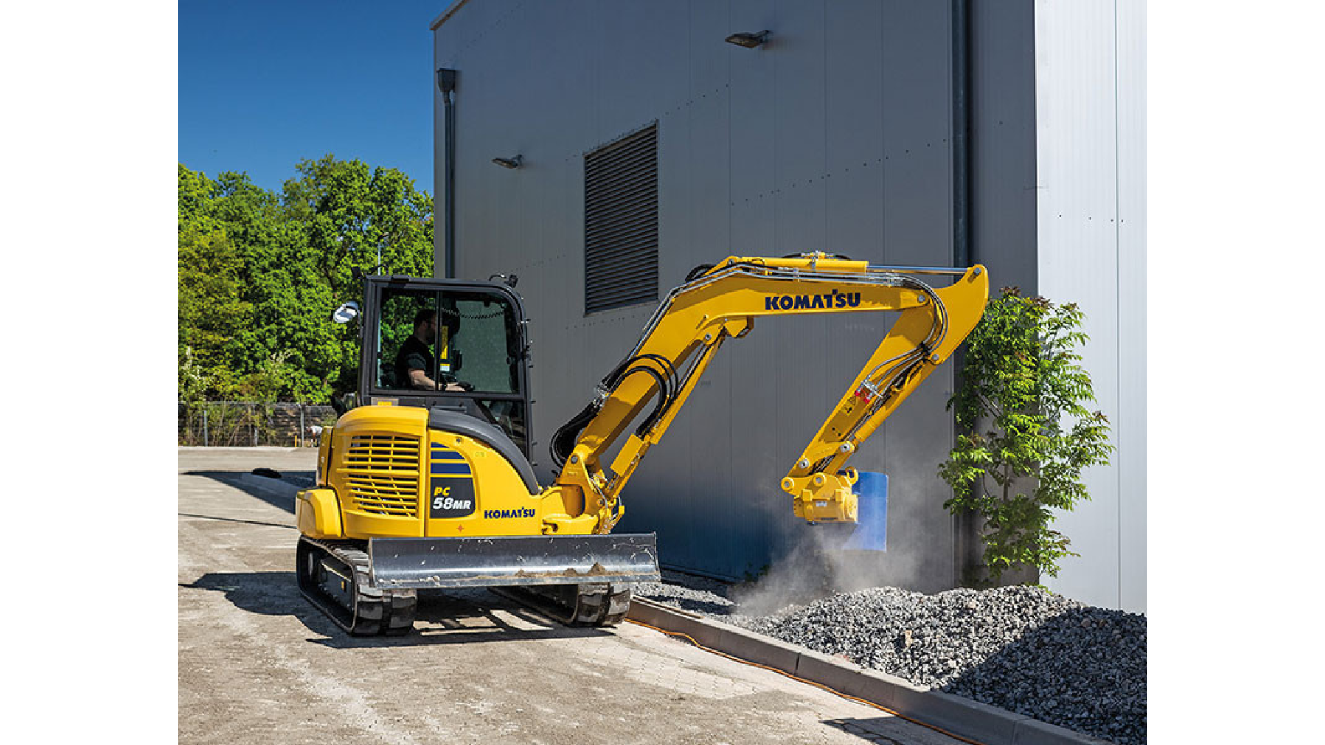 Miniescavatore KOMATSU PC58MR-5