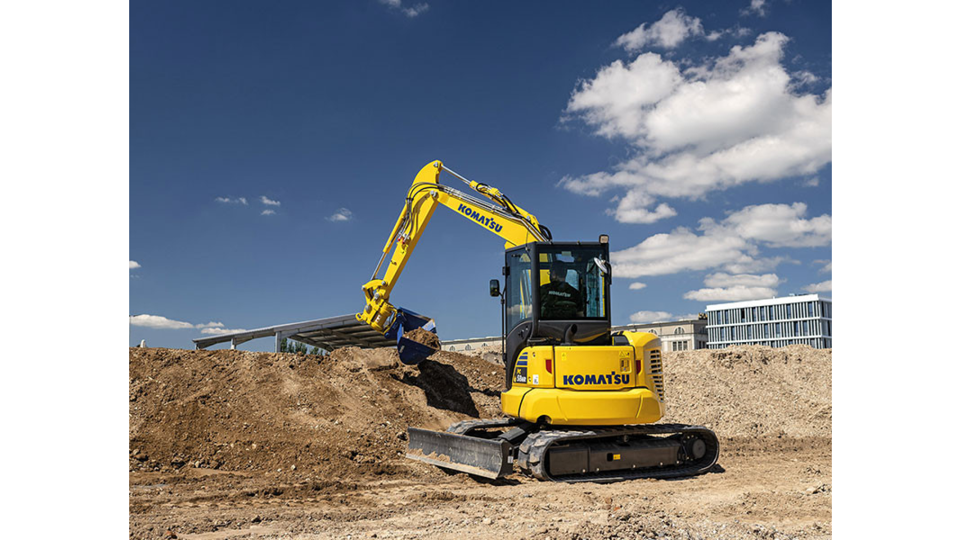 Miniescavatore KOMATSU PC58MR-5