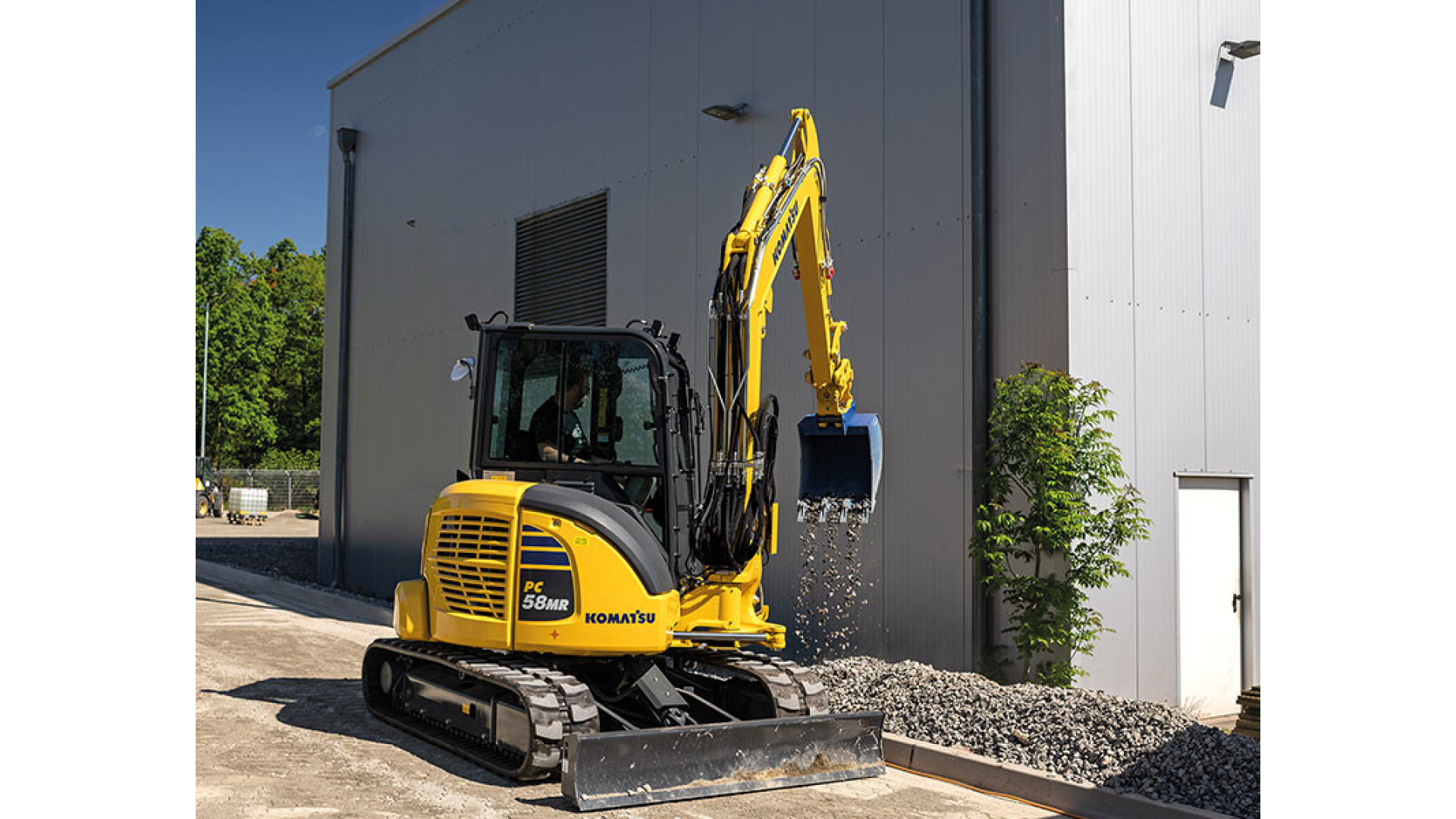 Miniescavatore KOMATSU PC58MR-5