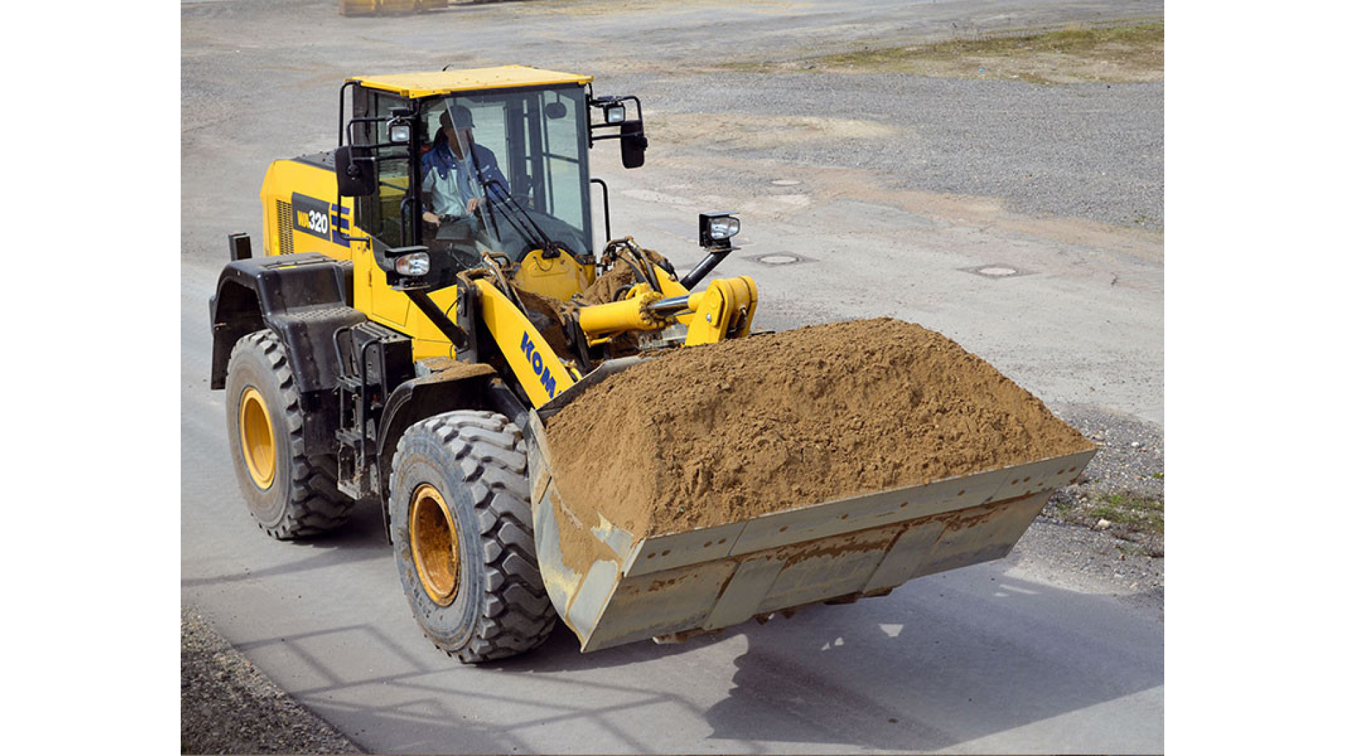 Pala Gommata KOMATSU WA320-8