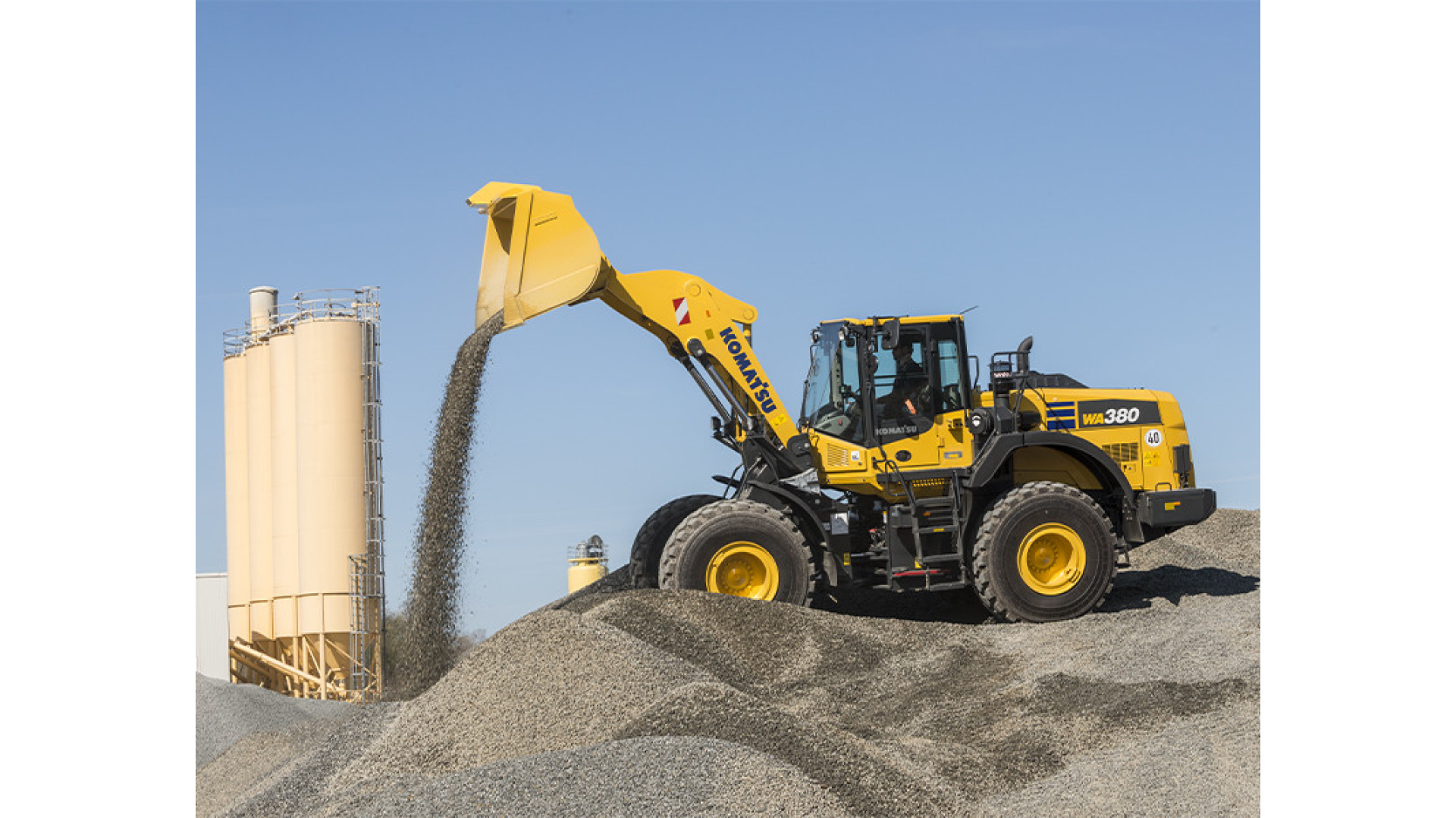 Pala Gommata KOMATSU WA380-8