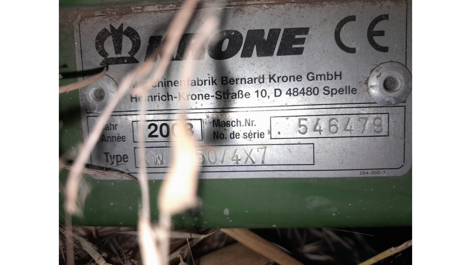 Voltafieno Krone KW 5.50 usato