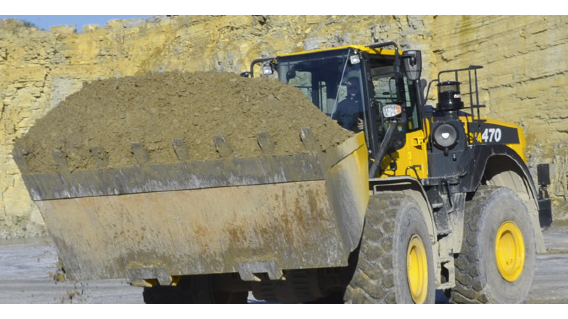 Pala Gommata KOMATSU WA470-8