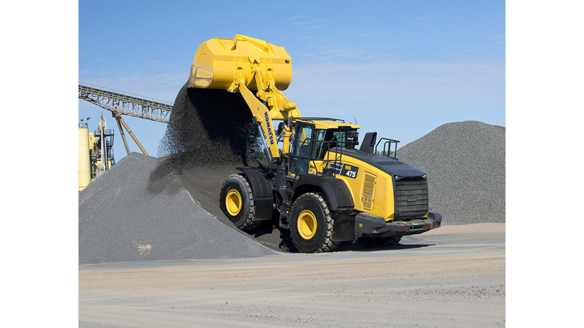 Pala Gommata KOMATSU WA475-10