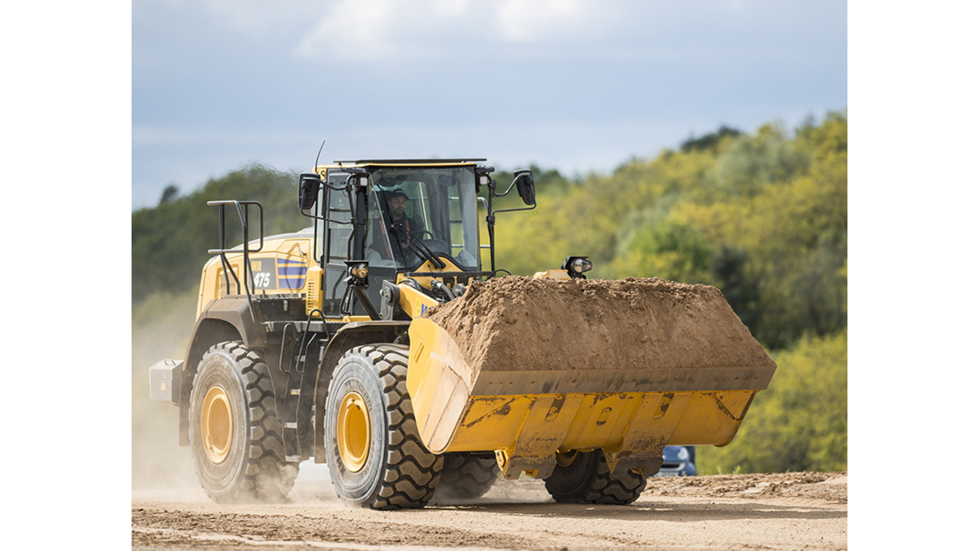 Pala Gommata KOMATSU WA475-10